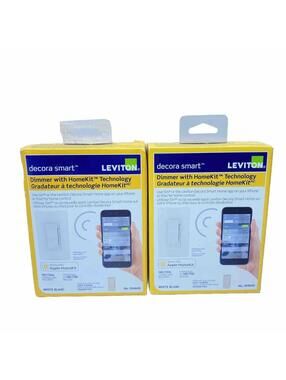 2 Leviton Smart Dimmers HomeKit Compatible Apple Home Automation 2-Pack New